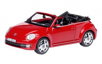 VOLKSWAGEN BETTLE CABRIO TORNADO RED LIMITED EDITION 1000PCS.