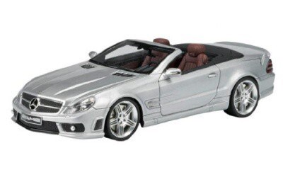 MERCEDES-BENZ SL 65 AMG CABRIO SILVER