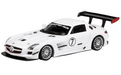 MERCEDES-BENZ SLS GT3 No.7 WHITE LIMITED EDITION 500 PCS.