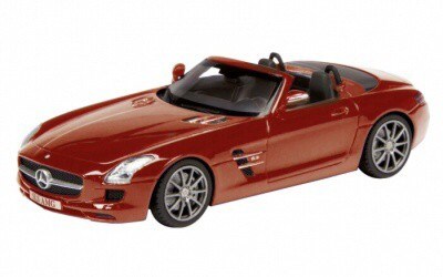 MERCEDES-BENZ SLS ROADSTER RED LIMITED EDITION 750PCS.