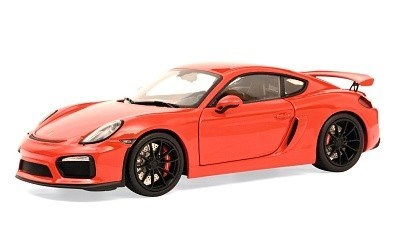 PORSCHE CAYMAN GT4 2015 RED