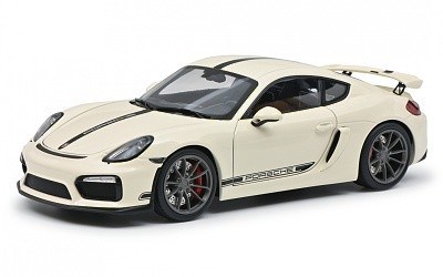 PORSCHE CAYMAN GT4 WHITE