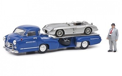 Mercedes-Benz Blue Wonder with 300 SLR