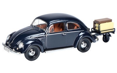 VOLKSWAGEN KAFER OVALI WITH TRILER AUTO PORTER L.E. 750 PCS.