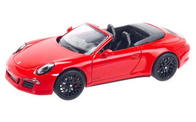 PORSCHE 911 CARRERA 4 GTS CABRIO RED L.E.1000 PCS.