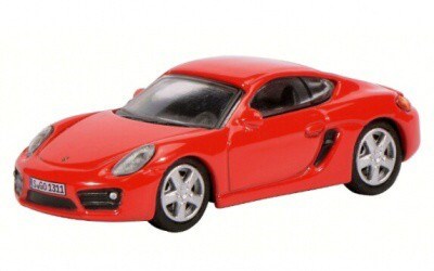 PORSCHE CAYMAN S 981 RED