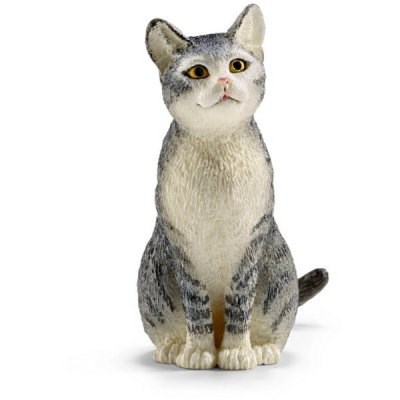 SCHLEICH 13771 KOČKA SEDÍCÍ
