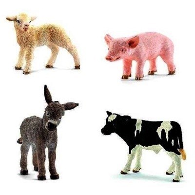 SCHLEICH 13848 MLÁĎATA Z FARMY