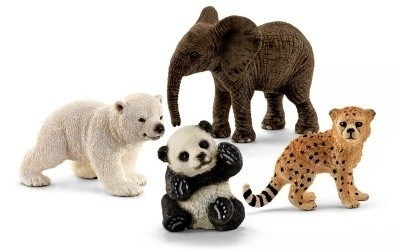 SCHLEICH 14794 MLÁĎATA DIVOKÝCH ZVÍŘAT