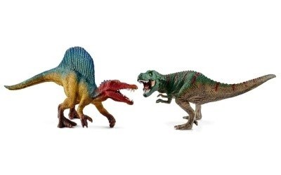 SCHLEICH 41455 SPINOSAURUS A T-REX MINI