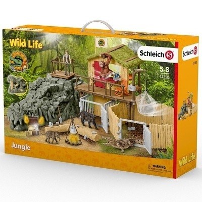 SCHLEICH 42350 VÝZKUMNÁ STANICE V DŽUNGLI
