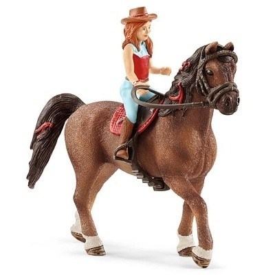 SCHLEICH 42411 ZRZKA HANNAH NA KONI QUARTER