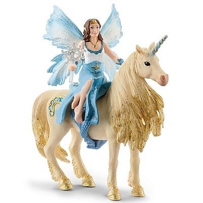 SCHLEICH 42508 VÍLA EYELAS NA ZLATÉM JEDNOROŽCI
