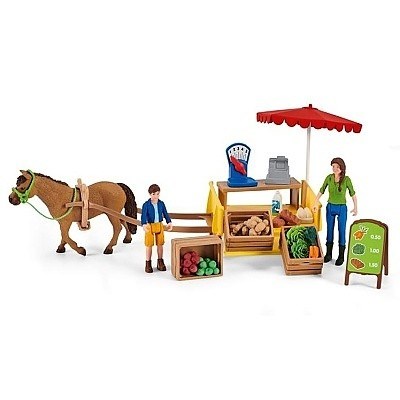 SCHLEICH 42528 MOBILNÍ FARMÁŘSKÝ STÁNEK