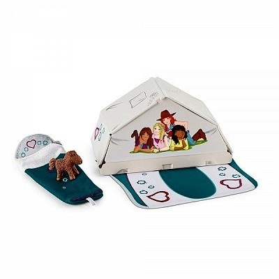 SCHLEICH 42537 PŘÍSLUŠENSTVÍ KE KEMPOVÁNÍ