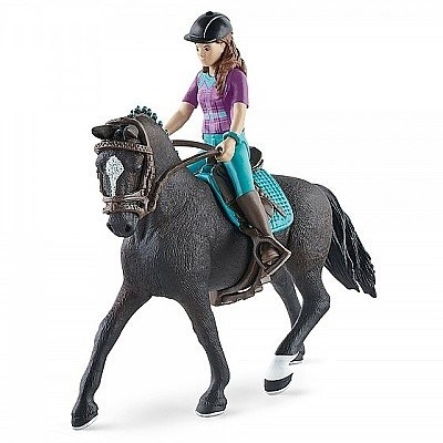 SCHLEICH 42541 SOFIA S POHYBLIVÝMI KLOUBY NA KONI