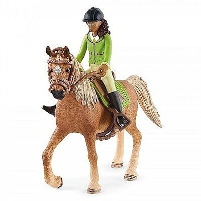 SCHLEICH 42542 SARAH S POHYBLIVMI KLOUBY NA KONI