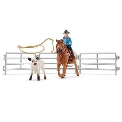 SCHLEICH 42577 KOVBOJ S LASEM