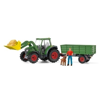 SCHLEICH 42608 TRAKTOR S PŘÍVĚSEM
