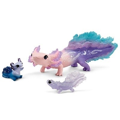 SCHLEICH 42628 SADA PRO OBJEVOVN AXOLOTL