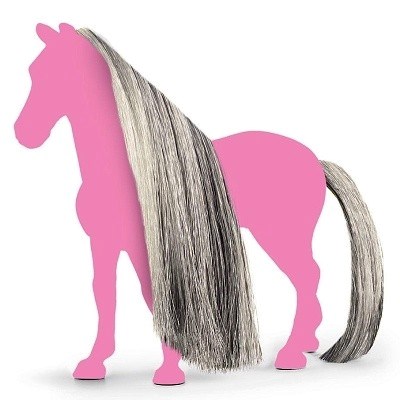 SCHLEICH 42652 ŠEDÉ DOPLŇKY NA HŘÍVU A OCAS
