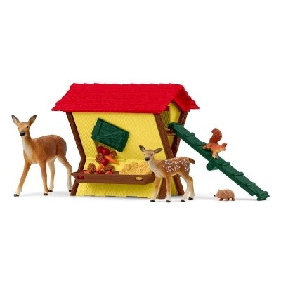 SCHLEICH 42658 KRMENÍ LESNÍCH ZVÍŘAT