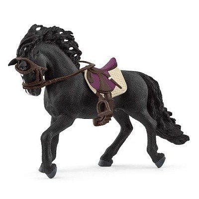 SCHLEICH 42707 HŘEBEC PURA RAZA ESPANOLA STALLION SE SEDLEM A UZDOU