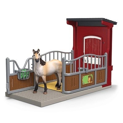 SCHLEICH 42724 BOX PRO KONĚ S KLISNOU MUSTANGA