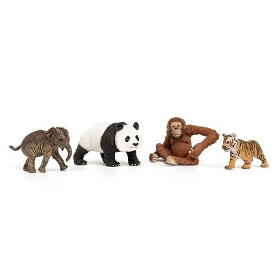 SCHLEICH 42736 ASIE STARTER SET WILD LIFE
