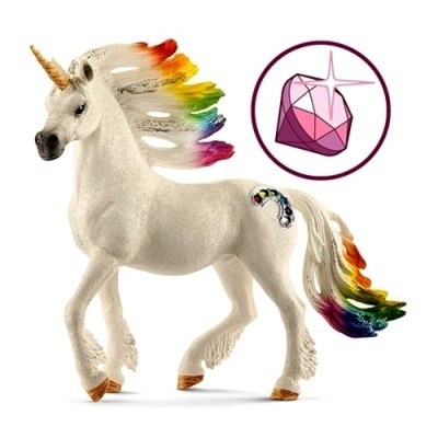 SCHLEICH 70523 DUHOVÝ JEDNOROŽEC HŘEBEC