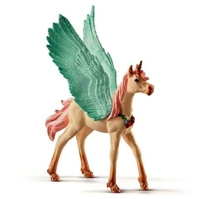 SCHLEICH 70575 NAZDOBENÉ HŘÍBĚ JEDNOROŽCE