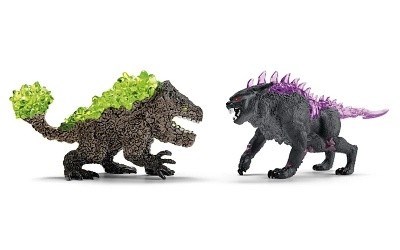 SCHLEICH 70827 STÍNOVÝ RYS w/ KAMENNÝ DRTIČ