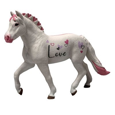 SCHLEICH 75001 Valentýnská edice Fjordský kůň klisna
