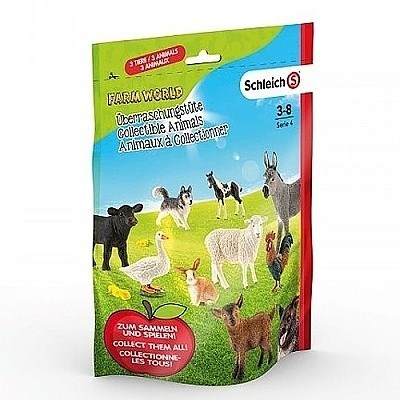 SCHLEICH 87859 SÁČEK S PŘEKVAPENÍM FARMA L SÉRIE 4