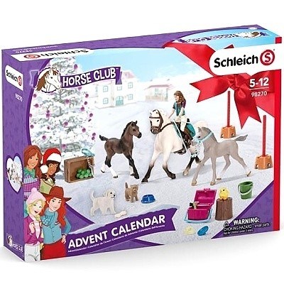 SCHLEICH 98270 ADVENTNÍ KALENDÁŘ KONĚ 2021
