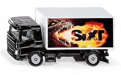SIKU 1107 NÁKLADNÍ AUTO SKŘÍŇOVÉ SIXT
