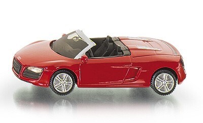 AUDI R8 SPYDER ČERVENÝ