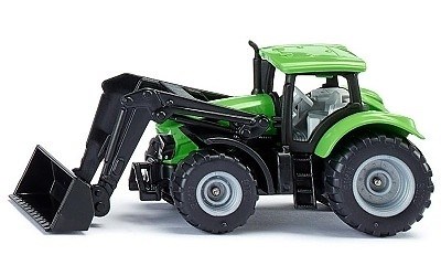 SIKU 1394 TRAKTOR DEUTZ FAHR S ČELNÍM NAKLADAČEM