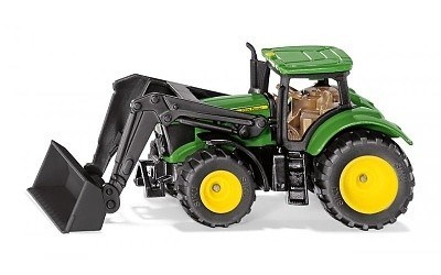 SIKU 1395 TRAKTOR JOHN DEERE S ELNM NAKLADAEM