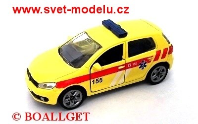 VOLKSWAGEN GOLF AMBULANCE ČESKÁ REPUBLIKA