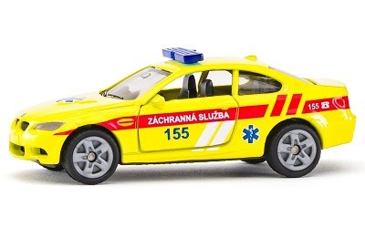 SIKU 153206101 CZECH EDITION BMW M3 COUPE ZÁCHRANNÁ SLUŽBA