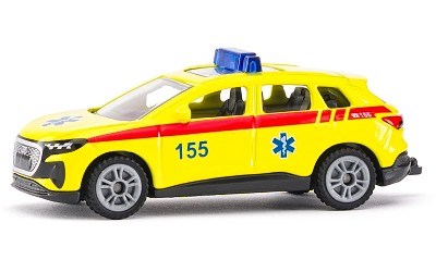 SIKU 155206101 CZECH EDITION AUDI Q4-e-tron ZÁCHRANNÁ SLUŽBA
