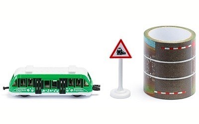 SIKU 1603 LOKÁLNÍ VLAK S PÁSEM KOLEJÍ