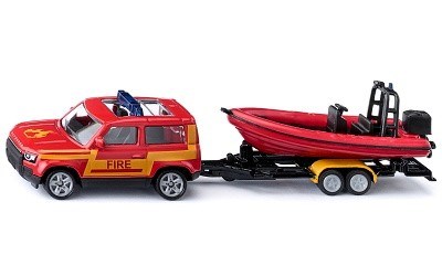 SIKU 1608 LAND ROVER DEFENDER S ČLUNEM