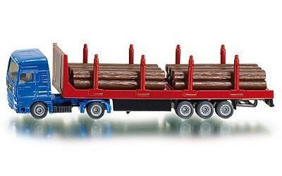 MAN S NÁVĚSEM NA PŘEPRAVU DŘEVA