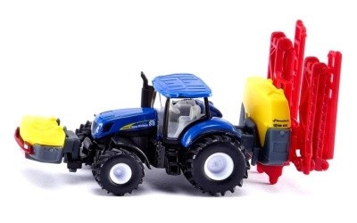 TRAKTOR NEW HOLLAND S POSTIKOVAEM KVERNELAND