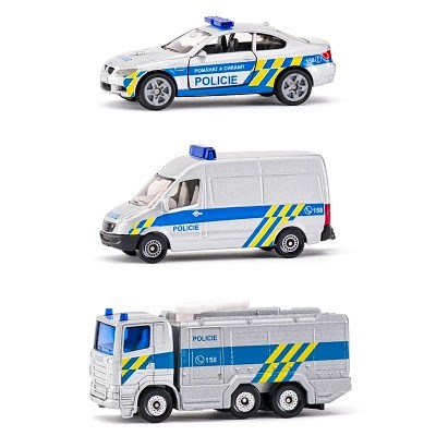 SIKU 1824061 CZECH EDITION POLICIE 3-PACK