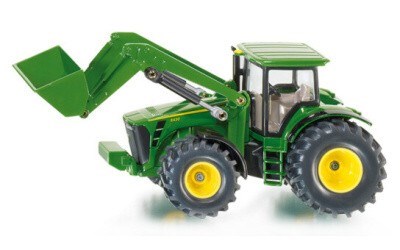 TRAKTOR JOHN DEERE 8430 S ČELNÍM NAKLADAČEM SIKU 1982