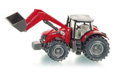 TRAKTOR MASSEY-FERGUSSON 8690 ČELNÍ NAKLADAČ SIKU 1985