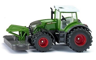 SIKU 2000 TRAKTOR FENDT 942 VARIO SE SEKAČKOU